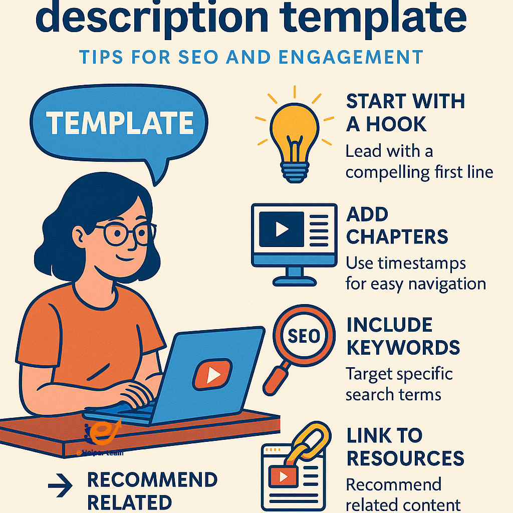 youtube video description template