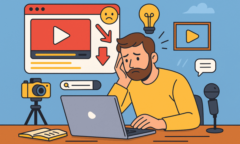 what to do with a failed youtube video