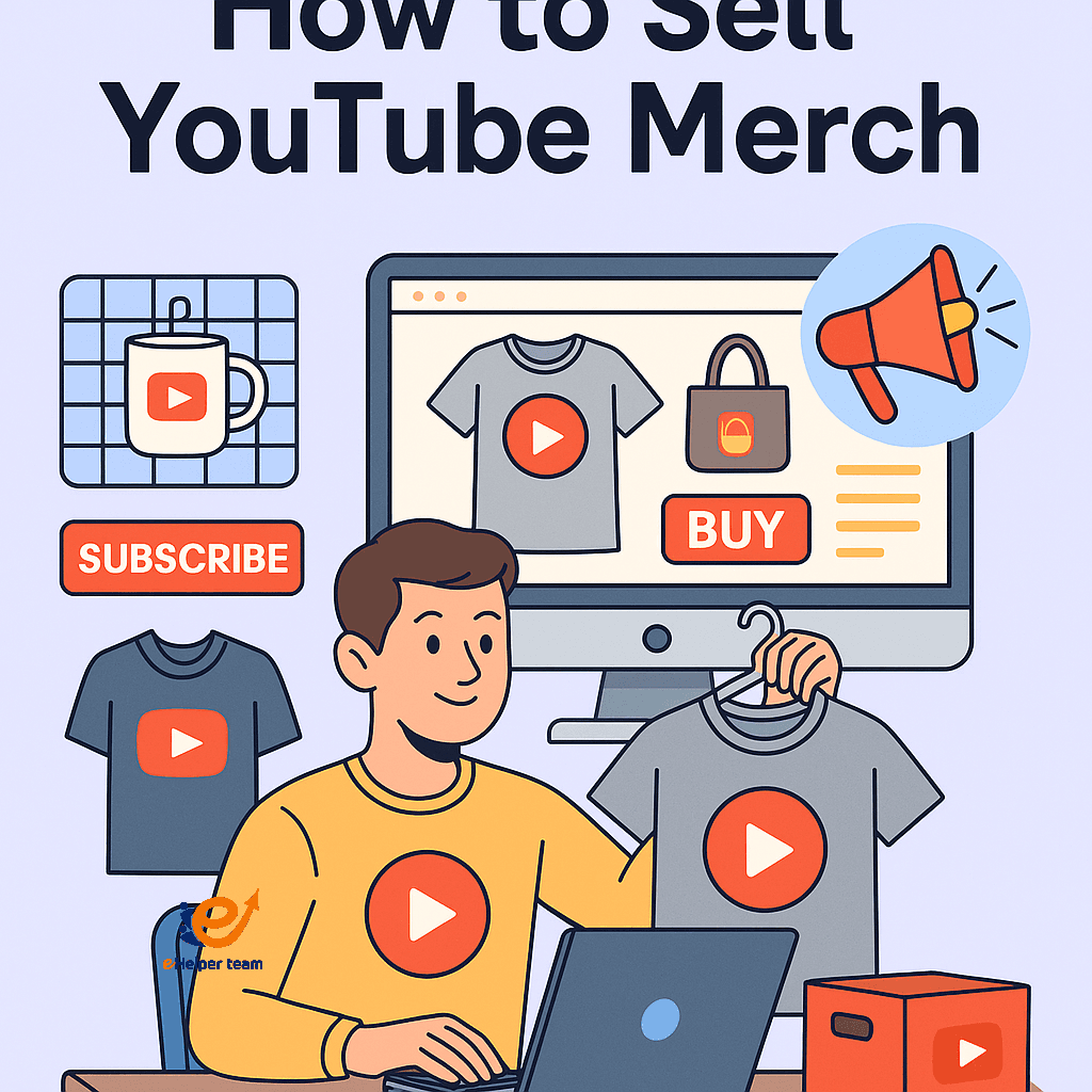 How to Sell YouTube Merch: Beginner’s Guide to Profitable Channel Products how to sell youtube merch