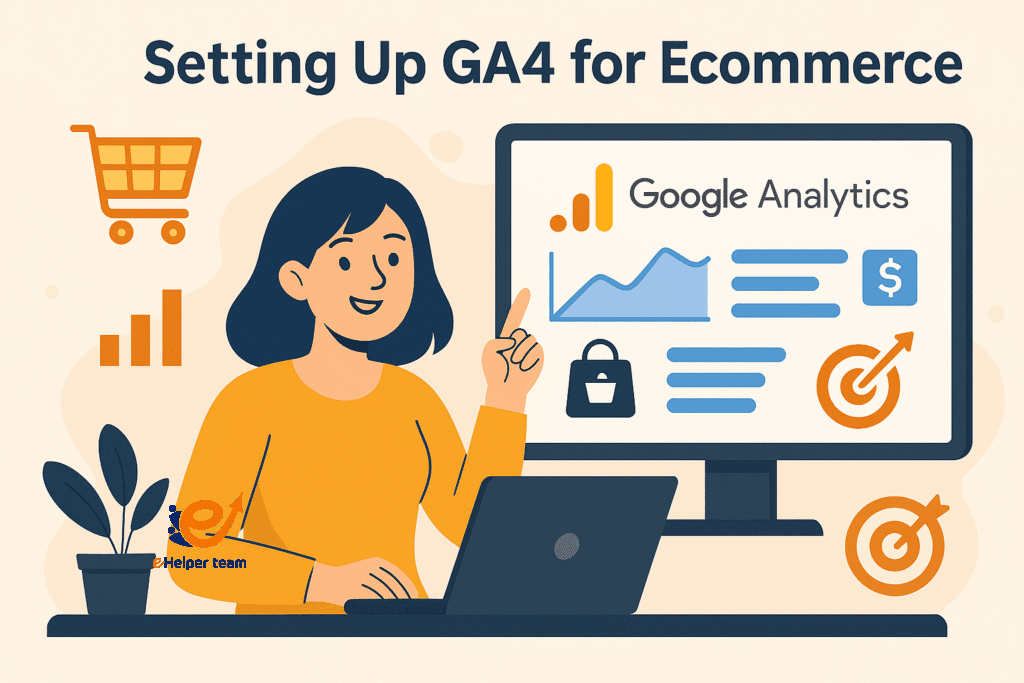 set up ga4 for ecommerce