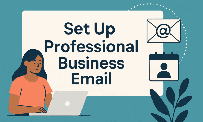 set up professional business email