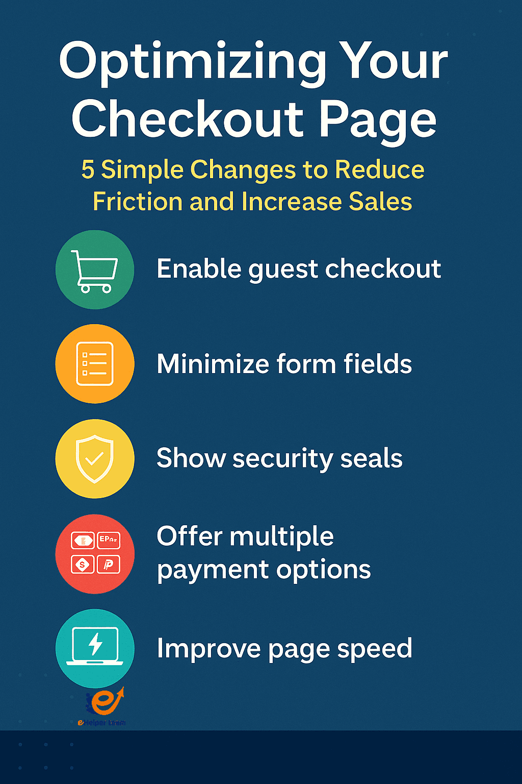 optimize checkout page