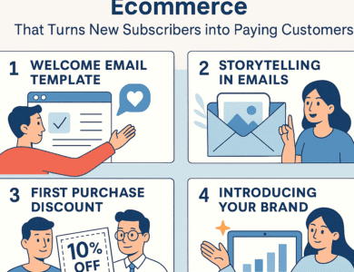 welcome email sequence ecommerce
