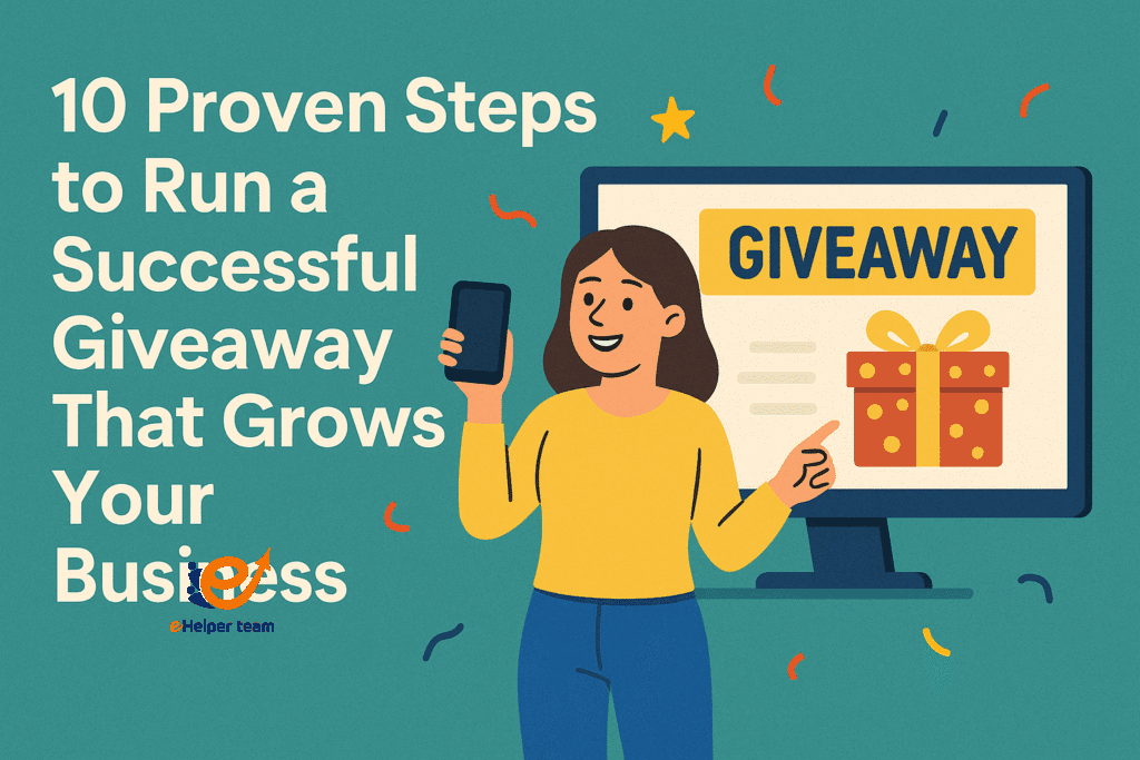 run a successful giveaway