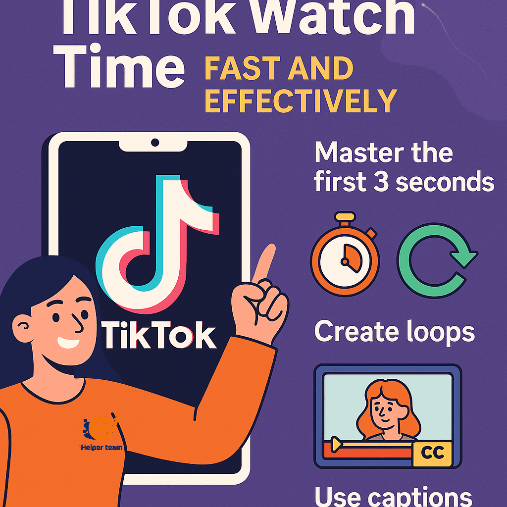 how to increase tiktok watch time