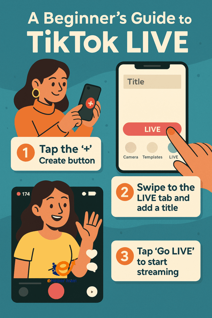 how to go live on tiktok
