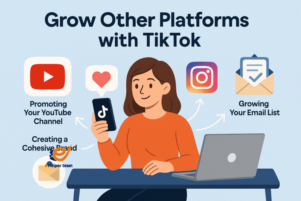 grow other platforms with tiktok