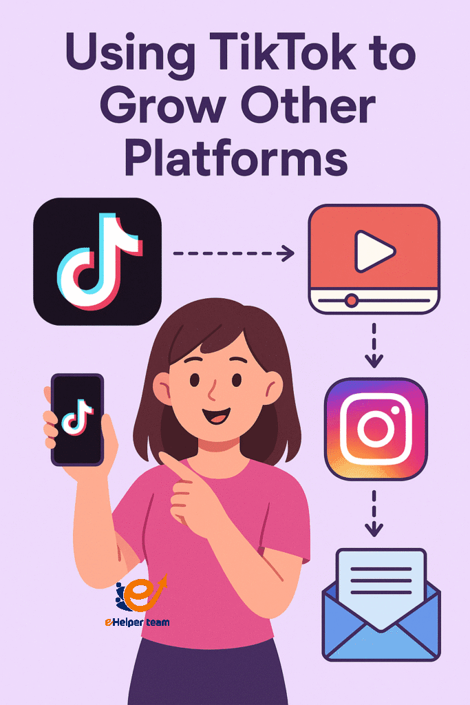 grow other platforms with tiktok