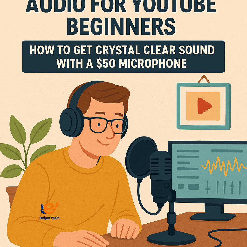 audio for youtube beginners