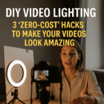DIY Video Lighting: 3 Zero-Cost Hacks to Instantly Upgrade Your Videos 7 diy video lighting