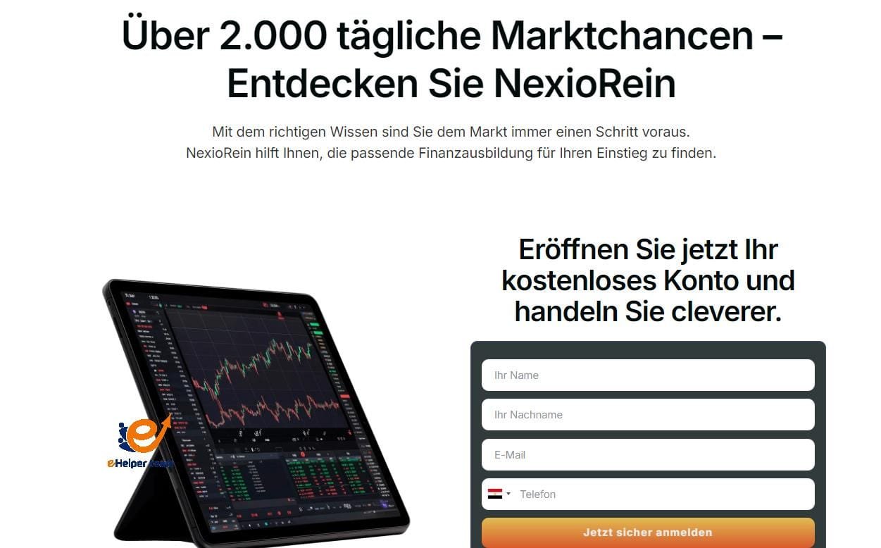 Entdecken Sie NexioRein – Über 2,000 Daily Market Opportunities