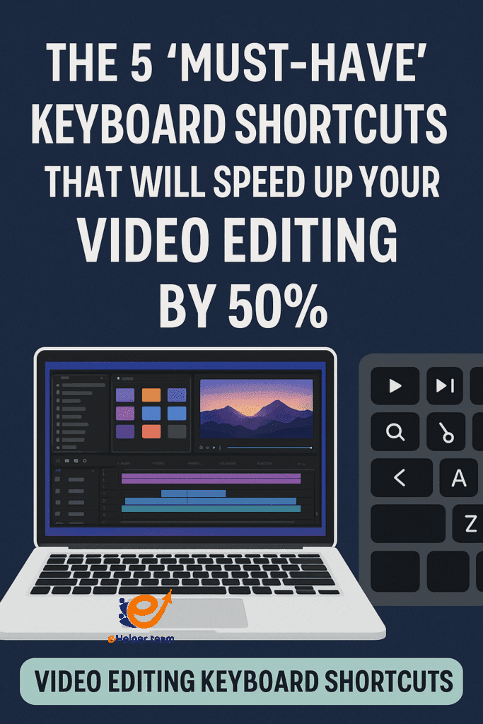 video editing keyboard shortcuts