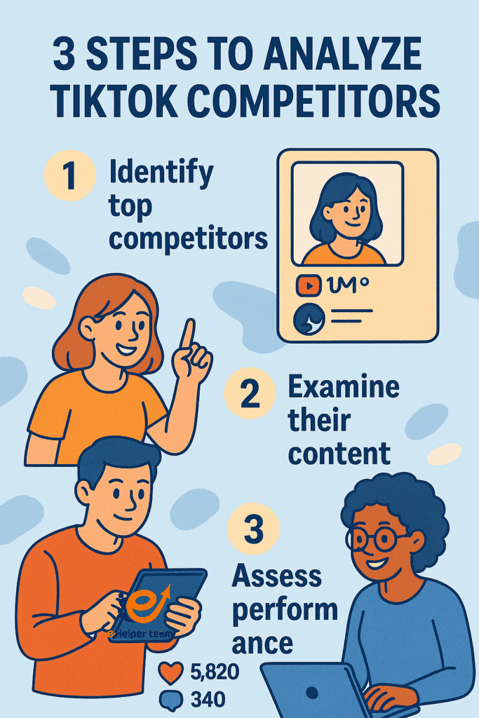 analyze competitors on tiktok