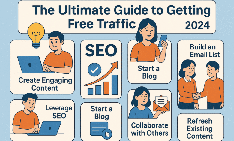 The Ultimate Guide to Getting Free Traffic: 7 Proven Strategies to Grow Your Website in 2025 11 free traffic