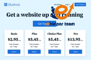 Bluehost web hosting