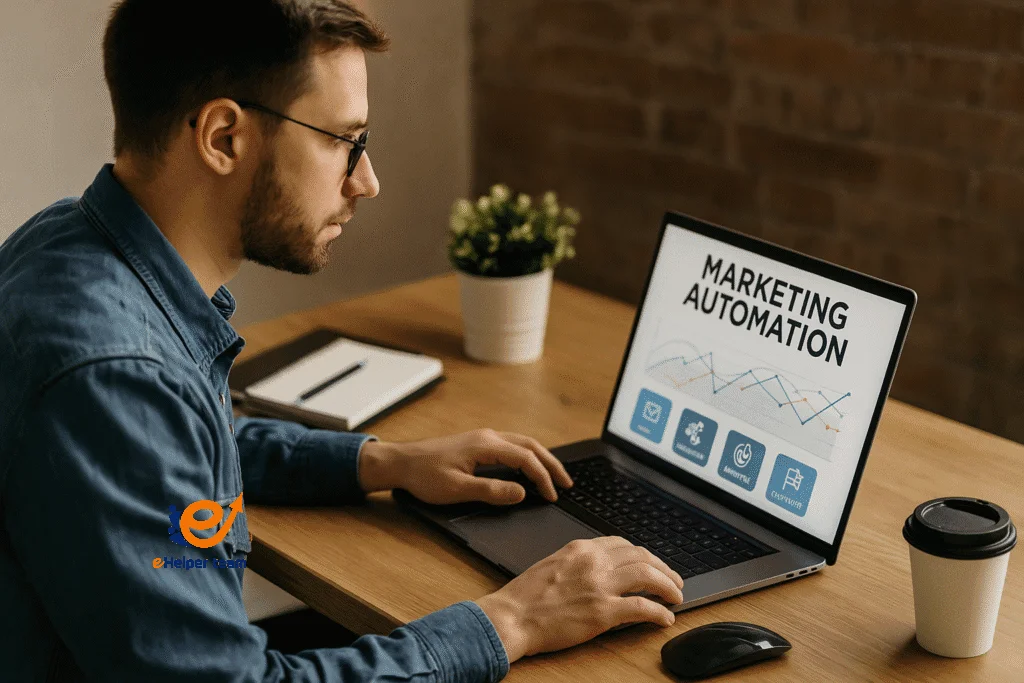What is the main purpose of marketing automation software?