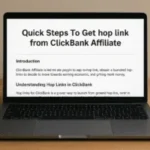 Quick Steps To Get hop link from ClickBank Affiliate 9 Quick Steps To Get hop link from ClickBank Affiliate