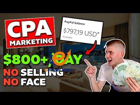 EARN $800+/DAY With CPA Affiliate Marketing Using YouTube Shorts (CPA Marketing For Beginners)