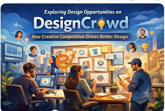 Exploring Design Opportunities on DesignCrowd How Creative Competition Drives Better Design Managing Design Projects on DesignCrowd