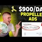 Earn $900/Day Using Propeller Ads | Make Money Online 2023
