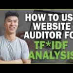 How to Use Website Auditor for TF*IDF Analaysis and 6 How to Use Website Auditor for TF*IDF Analaysis and Optimization