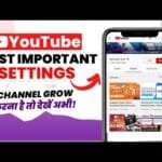 Important YouTube SETTINGS that you MUST KNOW 🤯 Grow 5 Important YouTube SETTINGS that you MUST KNOW 🤯 | Grow YouTube Channel Fast 🚀