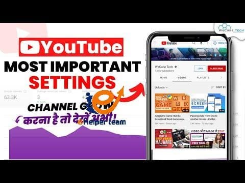 Important YouTube SETTINGS that you MUST KNOW 🤯 | Grow YouTube Channel Fast  🚀