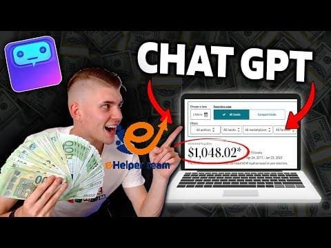 How I Made $1,000 in 24 Hours With ChatGPT Open A.I Bot  (Make Money With Chat GPT)
