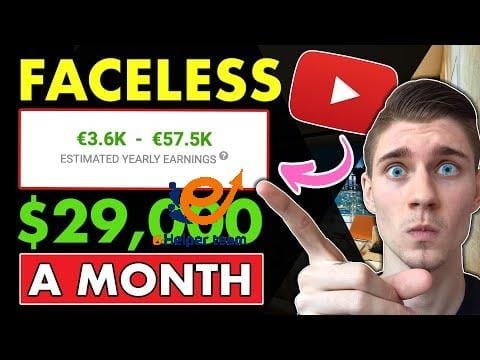 Make $29,000+/Month On YouTube TURNING Articles Into Videos For FREE (Affiliate Marketing)