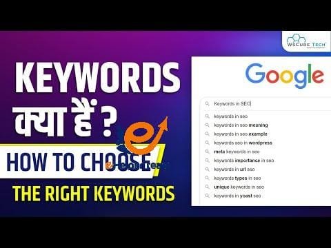 Keywords Kya Hai? How to do Keyword Research for 1 Keywords Kya Hai? How to do Keyword Research for SEO & Choose Right Keywords?