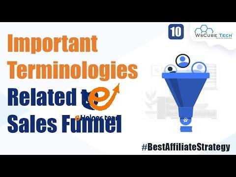Important Terminologies Related to Sales Funnel with Example [Best Affiliate Strategy]