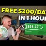 $200 DAY Within 1 Hour Free CPA Marketing For 5 $200/DAY Within 1 Hour (Free) | CPA Marketing For Beginners (Step by Step Tutorial)