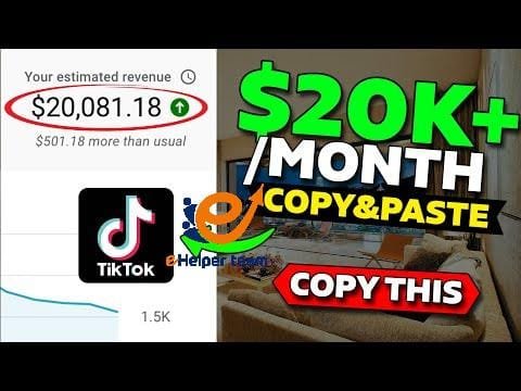 TikTok Copycat: Make $20K Per Month Without Recording Any 7 TikTok Copycat: Make $20K Per Month Without Recording Any Videos! (Make Money Online 2024)