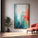 If you want to start with the artwork featured in this post, see the CHRISTIAN Modern Abstract Spiritual Art Canvas Print on Artesty.