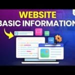 Website Basic Information according to SEO: Website Speed, Structure 5 Website Basic Information according to SEO: Website Speed, Structure & More