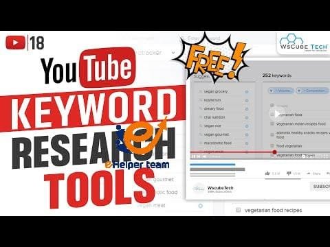 FREE Keywords Research Tools for YouTube 1 FREE Keywords Research Tools for YouTube