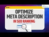 Meta Description Optimization - How to Write SEO Friendly Meta Description | SEO Tutorial