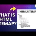 What is an HTML Sitemap & How to Create 6 What is an HTML Sitemap & How to Create HTML Sitemap | SEO Tutorial